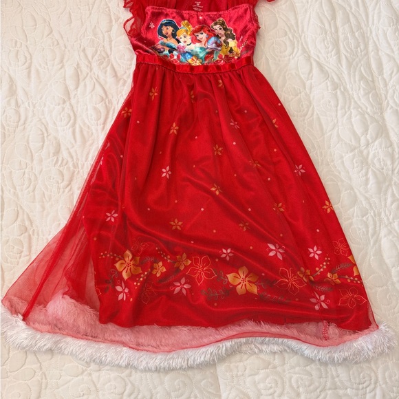 Disney Red Dress with Princess Design - Picture 2 of 2